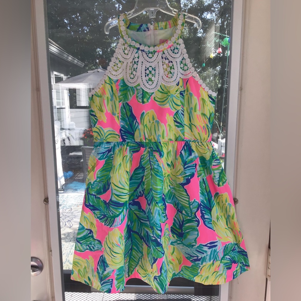 Lily Pulitzer girls  Kinley  dress size 12